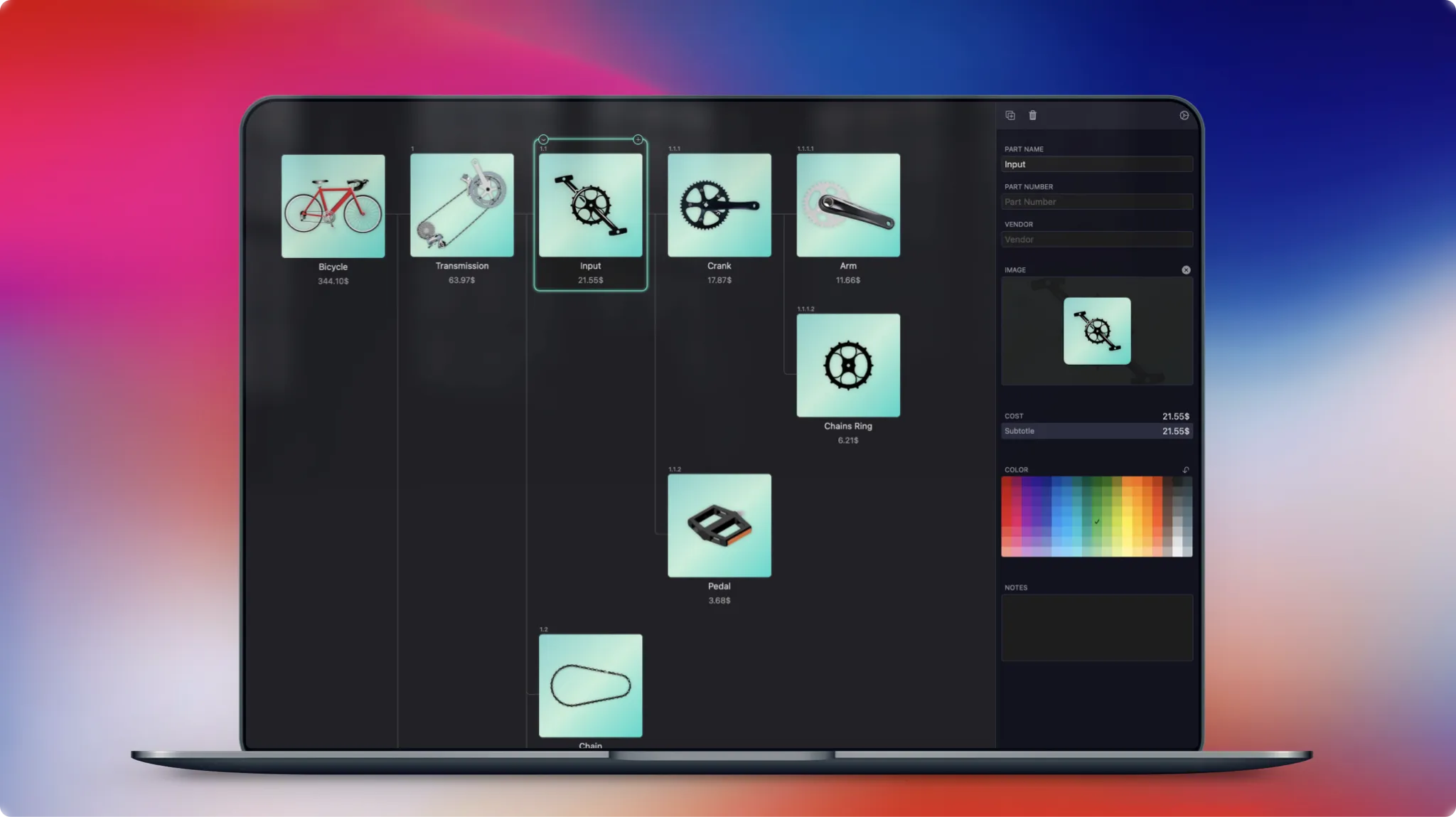 CostX on the Mac