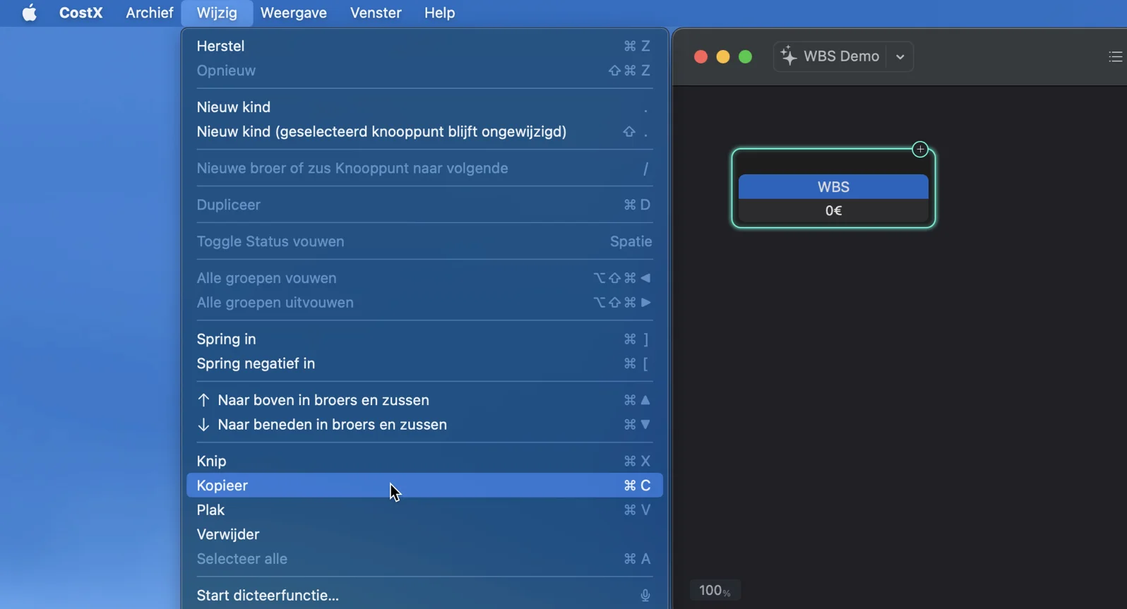 Code plakken